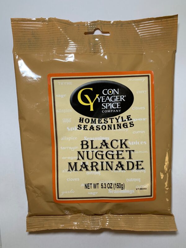 Con Yeager Black Nugget Marinade