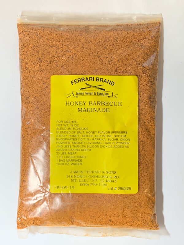 Ferrari Honey Barbecue Marinade