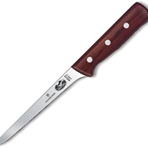 Victorinox 5 IN Rosewood Boning Knife (Narrow, Straight Flex)