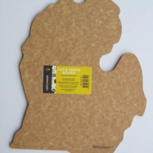 Wooden Michigan Cutting Board