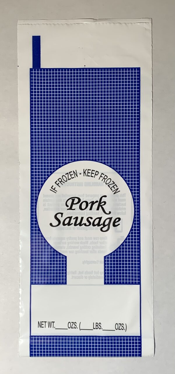 Pork Sausage Bag Box 1 LB (1000 Bags)