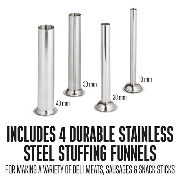 Weston 11 LB Dual Speed Vertical Sausage Stuffer - Image 3
