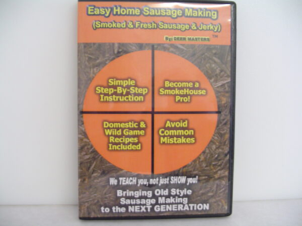 Easy Home Sausage and Jerky Making DVD - Image 2